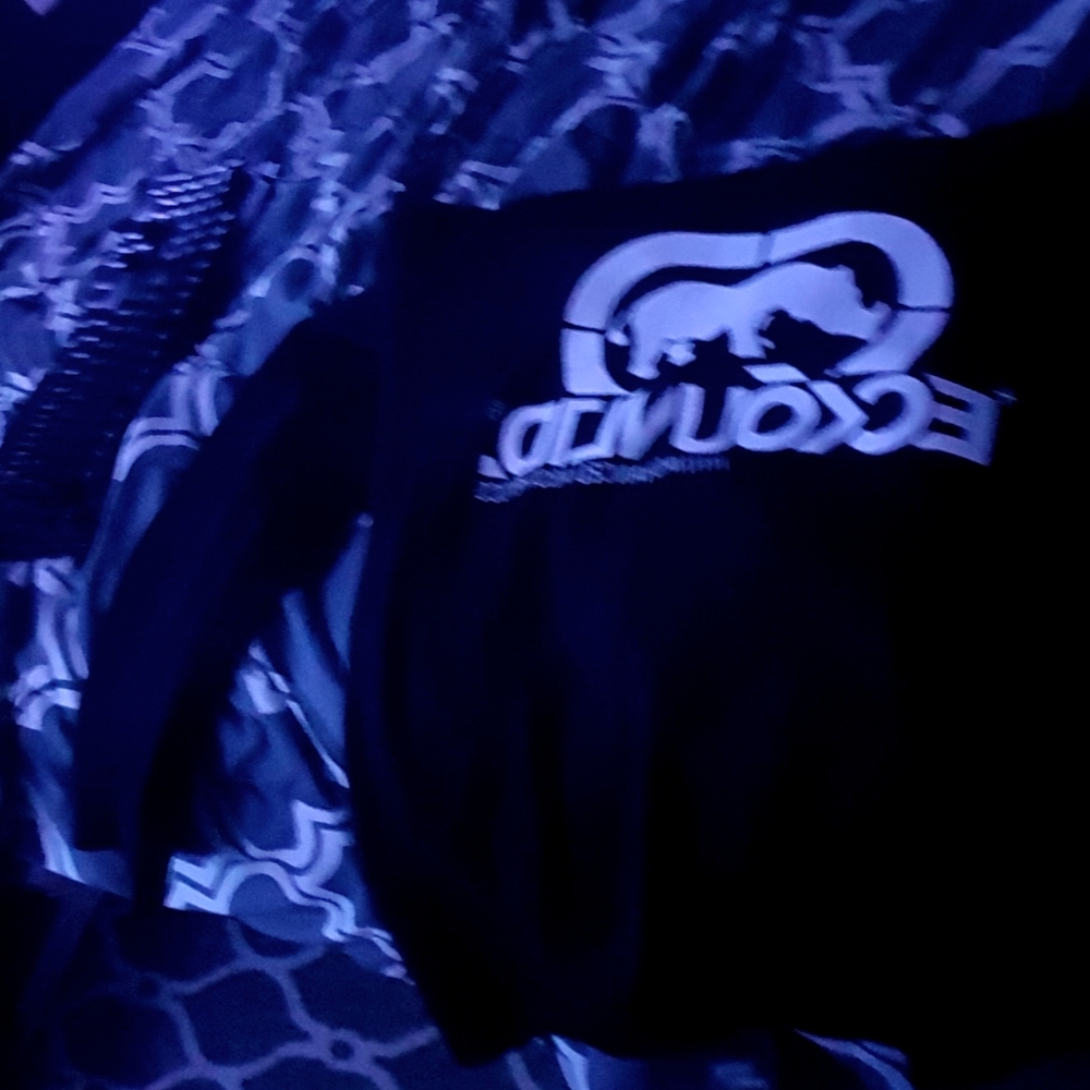 Echo Hoodie. Black And white